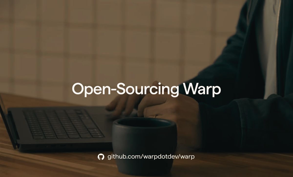 Warp Open-Sources Client, Introduces AI Agent-First Development Workflow